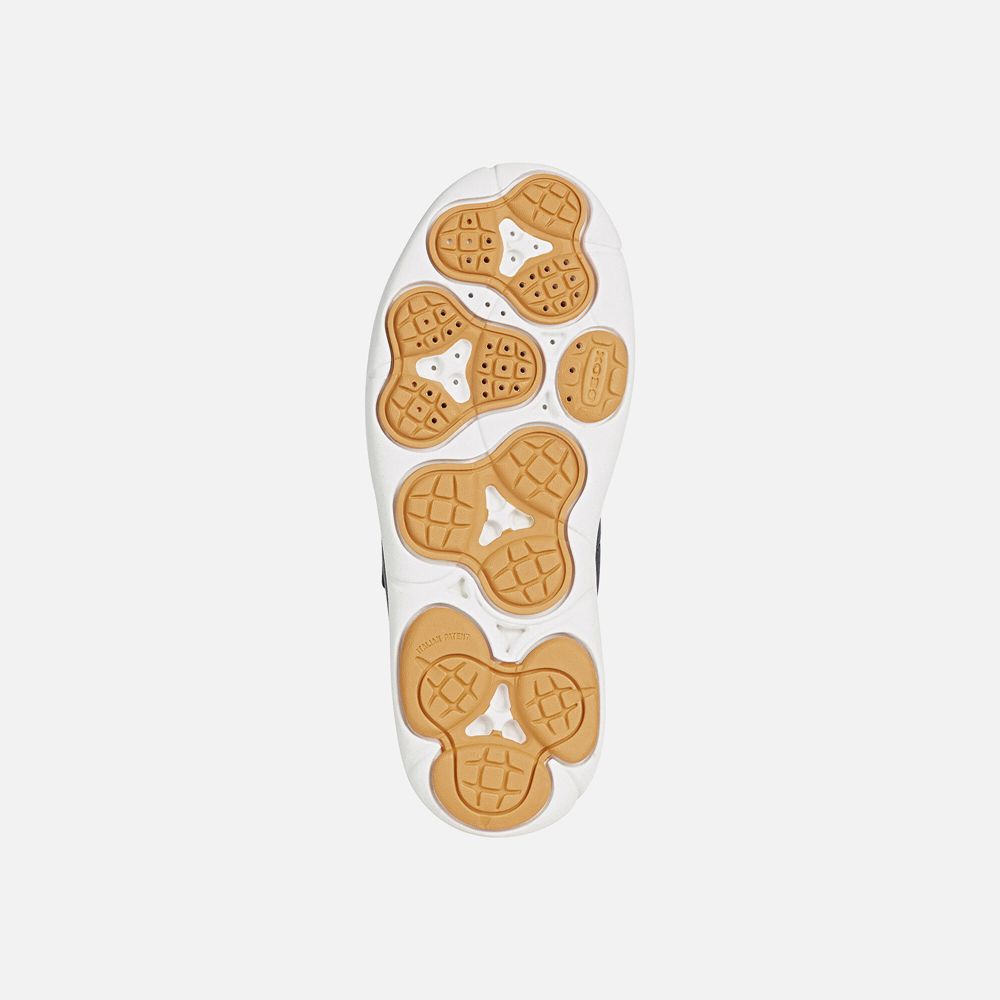 Geox Erkek Çocuk Spor Ayakkabı Lacivert/Turuncu - Nebcup - JGM-974361